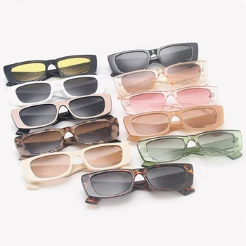 Nova Moda Vintage Naočale Za žene je Brand Dizajner Klasicni Pravokutnik Sunčane Naočale Mali Okvir Kvadratni Mačka Oko Oculos De Sol