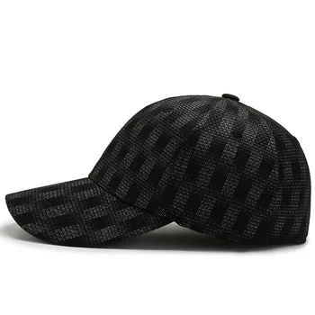 Klasičan pokrivač kapu Решетчатая sportski šešir Podesiva Monotono male novčanica Podesiva kape s ugriz Unisex