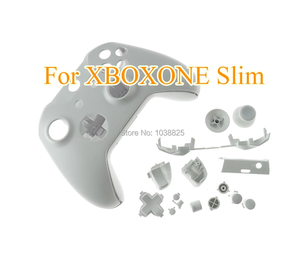 5 kompleta Za Xbox One Slim Zamjena Punu Omotnica I Gumb Mod Kit Za XboxOne S Tankom Mat Kontroler Kućište S Poklopcem Korisnika Slika  4
