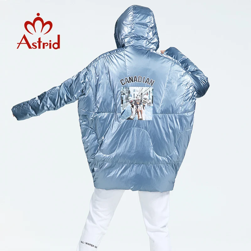 Astrid 2021 Zimsko novi dolazak пуховик slobodna ženska odjeća odjeća kvaliteta debeli pamuk srednje dužine zimski kaput FR-7078 Slika  0