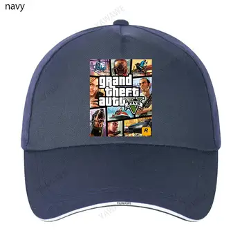 Vruće igre Gta Street RPG Za muškarce i žene kapu Gta Grand Theft Auto sa po cijeloj površini šešir je modni brand Ljubitelji igre Grand Theft Auto kape