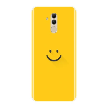 Žuta Djevojka-Mačka Star Mesec Stražnji Poklopac za Huawei Mate 20 10 9 Pro Mekana silikonska Torbica za telefon Huawei Mate 7 8 9 10 20 Lite Torbica