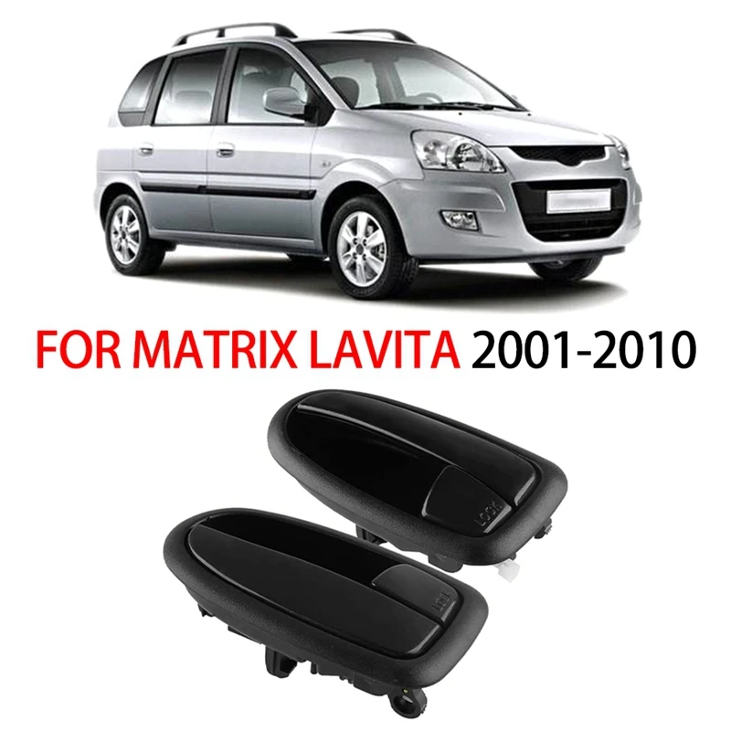 Auto Crna Unutarnja Vrata, Ručka za Hyundai Matrix Lavita 2001-2010 Slika  5