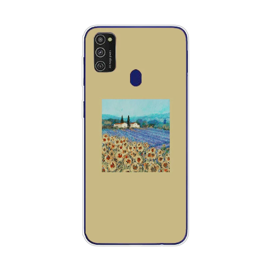 29AS Вингейт Vincent Van Gogh Panton Estetski umjetnost Silikonska torbica za Samsung Galaxy M11 M 11 M21 M 21 torbica funda Slika  4