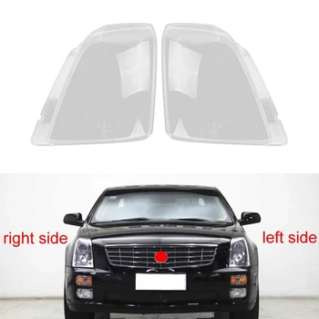 Za Cadillac SLS 2007-2011 Lijeva+Desna prednja svjetla Telo Abažur Prozirni Poklopac Objektiva Poklopac Svjetla