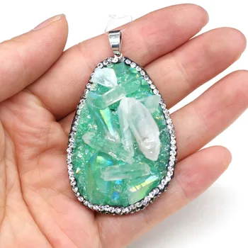 Prirodni kamen Nepravilnog oblika Smola Šut Privjesak Fin Privjesci za izradu nakita DIY ogrlica narukvica pribor
