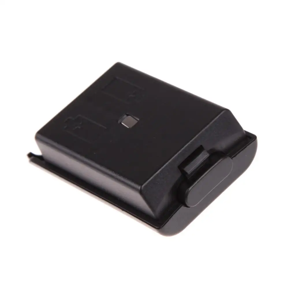 Za bežični kontroler za XBOX 360 5 kom./lot Gamepad AA Bateriju i Stražnji Poklopac prtljažnika Gaming Kontroler Stražnji Poklopac Zamjena Pokrova Crna Slika  0