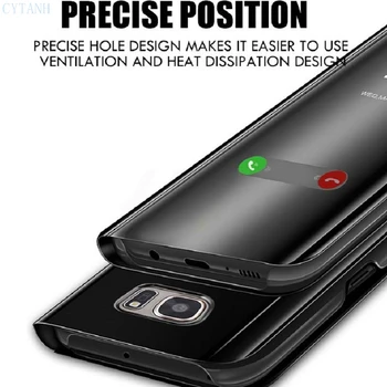 Luksuzni smart mirror torbica za telefon s mekanim ogledalom za Samsung Galaxy A81 A91 Napomena 10 S10 Lite A31 A51 A71 A21 A10S A41 M31S Zaštitna ljuska