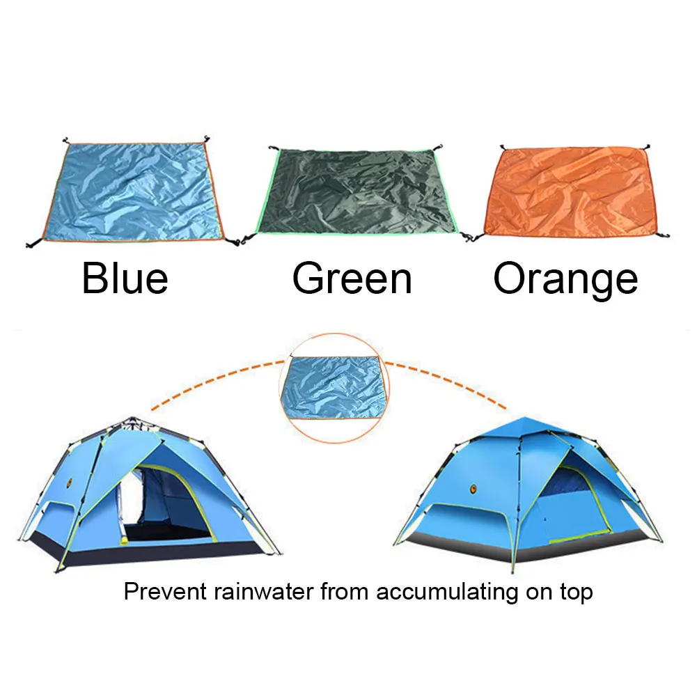 Kiša Fly Šator Šator Cerada Vanjski Kamp Plaža Prijenosni Krov Anti UV Putovanja Poklopac Krova Piknik Lagana Vodootporna Tkanina Slika  3