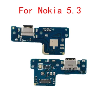 Naknada Dock priključka Punjača i USB Za Punjenje S Mikrofonom Fleksibilan Kabel Mikrofona Za Nokia 5.3 TA-TA 1223-1234 1227 1229 / 7..2 TA-1196 1200