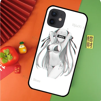 Сугой Семпай Anime вайфу seksi djevojka silikonska Torbica za telefon iPhone Se 6 6s 7 8 Plus X Xs Xr 11 12 13 Mini Pro Max Torbica