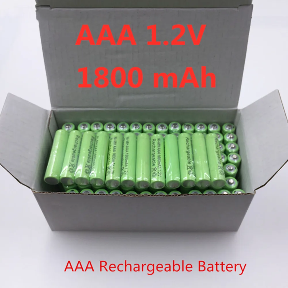 4~20 kom. Original AAA 1800 mah 1,2 Kvalitetna baterija baterija baterija baterija baterija AAA 1800 mah Ni-MH punjiva baterija 1,2 3A Slika  0
