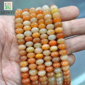 Perle od prirodnog kamena Crvena Aventurin Jades Okrugle Perle-podupirači za izradu nakita DIY Narukvice Ogrlice 15
