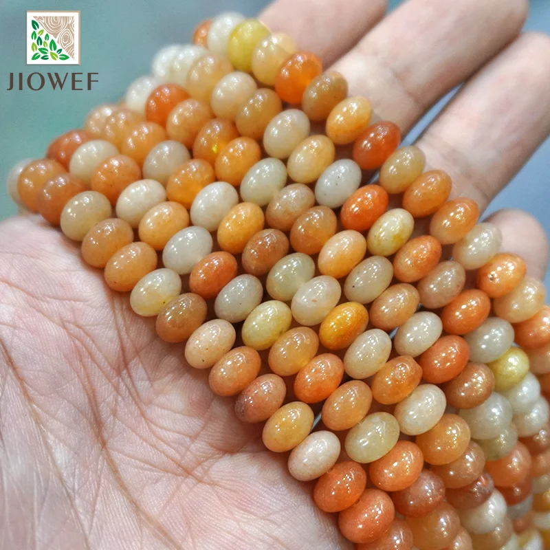 Perle od prirodnog kamena Crvena Aventurin Jades Okrugle Perle-podupirači za izradu nakita DIY Narukvice Ogrlice 15