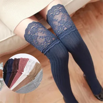 Proljeće i Jesen Japanski Stil Držači Čarapa za djevojke Cosplay Odijela Pribor Lolita Pamučne Tajice Visoke hlače i Čarape