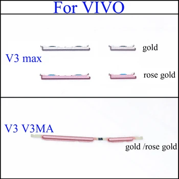 YuXi za vivo v3 max /V3 V3MA Bočna tipka za uključivanje Tipka za ugađanje glasnoće Zamjena Rezervnih dijelova zlato/rose gold
