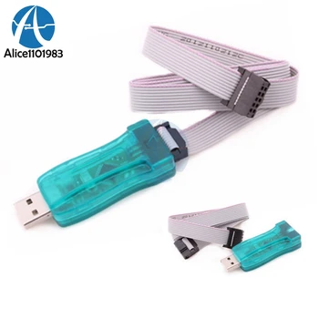 5 U USB ASP AVR ISP Programer Adapter Zaštitna Torbica ATMEGA128 ATMEGA8 Kit za Razvoj za Arduino Podrška Naknade AVR