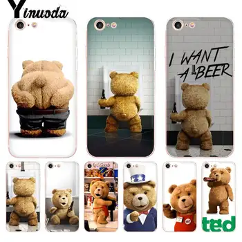 Za iphone 13 7 6 X Torbica Ted Bear Film Ted Poljubi me u dupe Pribor za telefon Torbica za iphone 13 X 6 6S 7 7plus 8 8Plus XS XR