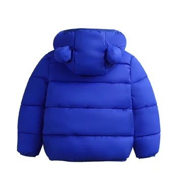 Za djevojčice zimska jakna za djecu za dječake Trendi kaput s kapuljačom za uši Slatka 2021 Jesen odjeća za djevojčice, Dječje odjeća JYF