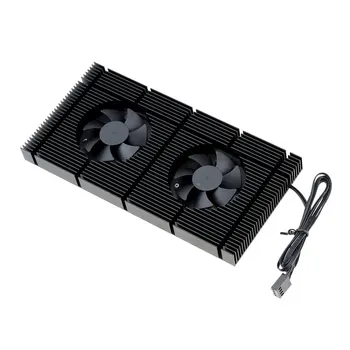 Poleđina GPU Hladnjak Hladnjak Memorije Grafička kartica Rashladna Aluminijska Traka + Dual PWM ventilator Hladnjaka Za VRAM RTX 3090
