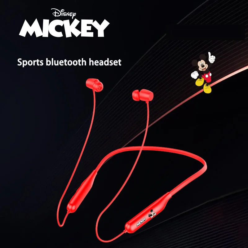 Диснеевская slušalice na vratu glazbena sportski bežična bluetooth slušalica je crtani film Slika  2