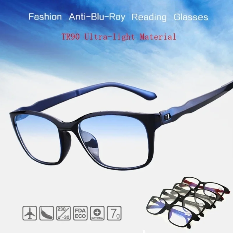 Gospodo Anti-Plave Naočale za dalekovidost Protiv Umora računala Naočale s +1.0 +1.5 +2.0 +2.5 +3.0 +3.5 +4.0 Slika  0