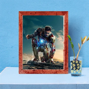 Diamond Slikarstvo Marvel Iron Man Avenger Tony Stark 5D DIY Umjetnički Portret Mozaik Hobi, Ručni Rad Kompletan Trg Kružna Bušilica Kućni dekor