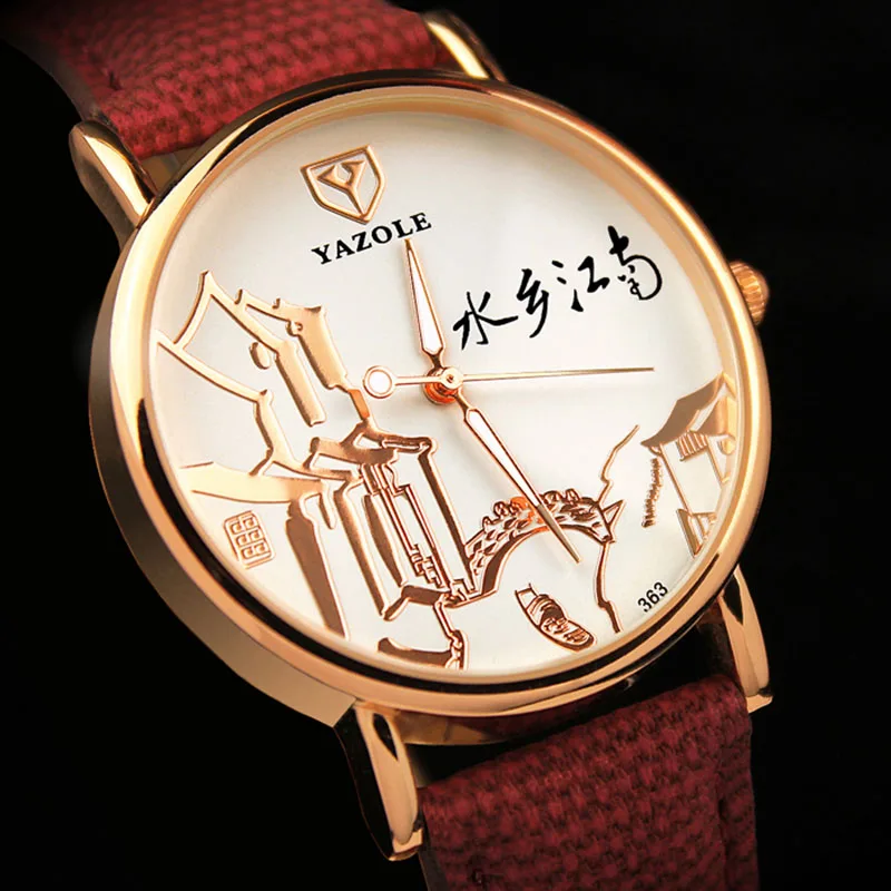 Satovi za 2020 Yazole Ženski ručni sat Trendy ženske kvarcni sat u kineskom stilu Dizajnerske satovi za žene Slika  2