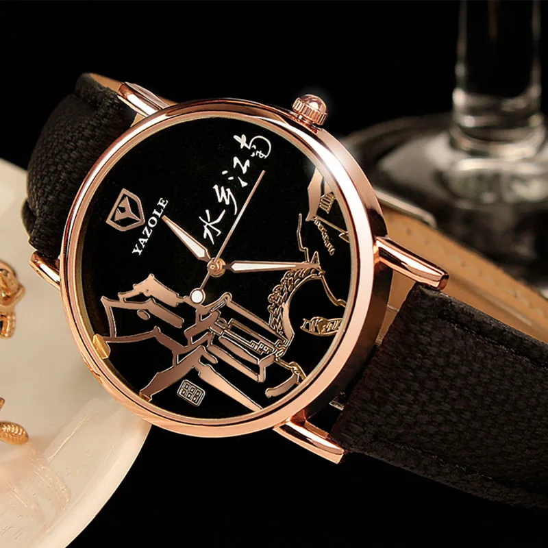 Satovi za 2020 Yazole Ženski ručni sat Trendy ženske kvarcni sat u kineskom stilu Dizajnerske satovi za žene Slika  5