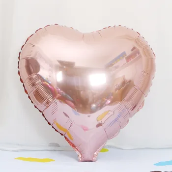 10 kom. balone iz folije od ružičastog zlata Zvjezdano srce od ružičastog zlata Aluminij Je loptu za Tuširanje djeteta, Vjenčanje je Dan rođenja Dekor Сиппли