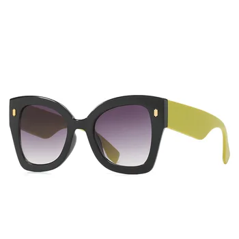 Trg Sunčane naočale Ženska moda Nove Vintage nijanse Mačji očiju Gospodo Marke Luksuzne dizajnerske Sunčane naočale UV400 Prevelike naočale Oculos