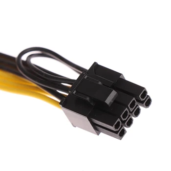 1 kom. Grafička kartica 6pin Na 8pin Naknada za Pretvorbu Hrane Poslužitelja PCI-Express 6PIN Konektor Za 8Pin (6+2) Kabel Produžni kabel 60 cm