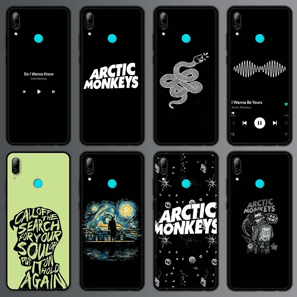 Trendi torbica za telefon Arctic Monkeys za Huawei P30 Lite P smart Z 2019 2021 Silikonska torbica za P40 Lite E P20 Pro P10 Mekana ljuska Slika  4