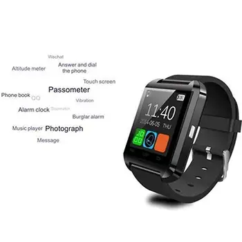 Bluetooth Smart Satovi U8 Sa zaslonom osjetljivim na dodir Smart-watch Telefonski Poziv Fitness tracker Glazba Foto SMS Pedometar Jeftini Narukvica