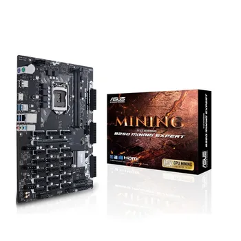 19 ASUS GPU B250 MINING EXPERT original 98 nova matična ploča Intel B250 B250M DDR4 LGA 1151 SATA3 M. 2