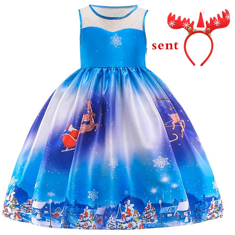 2021 nove djevojke vezeni svilenu haljinu princeza vjenčanje college dječja haljina za djevojčice dječja moda Božićni odijelo Slika  3
