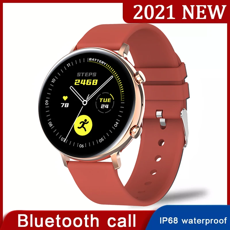 2021 Novi EKG POENA Pametnih satova Za žene i muškarce IP68 Vodootporan Monitor srčane Bluetooth Poziv Pametni sat za Samsung Galaxy Active 2 Slika  3