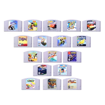 64-bitna memorijska kartica Stunt Racer Snowboard Dječji Trkaće Igre, Video igre Uložak Konzole Verzija za Nintendo na engleskom jeziku u SAD-u