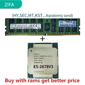 Ram poslužitelja DDR4 16G 2133 Mhz koristi procesor E5 2678V3 2,5 G Služi desktop procesor LGA 2011-3 za matične ploče X99