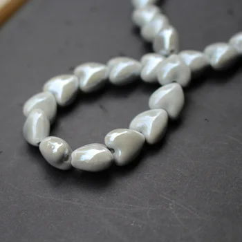 10 mm 12 mm Samo Kamenčićima u obliku srca Keramičke Šarene perle za nakit Narukvice Ogrlice Naušnice Izrada pribora za mobitel