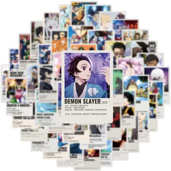 10/50 kom. Mix Japan Anime Naljepnice Plakat Хайкуу Hunter X Hunter Ubojica Demona Telefon Naljepnice za Laptop Skateboard Kofer Dječja igračka