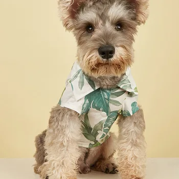 Ljetna Havajski plaža odjeća za pse Sling Kratka suknja Prsluk Mačka Chihuahua Yorkshire Štene Odjeća Pomeranian pudlica Bichon