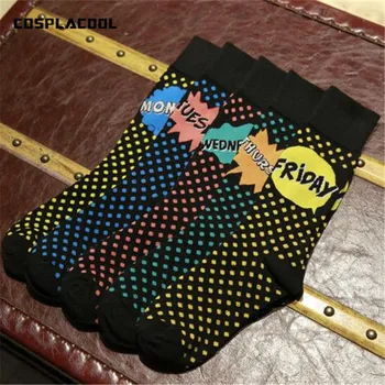 [COSPLACOOL] Čarape za Tjedan novi modni Otegnut muški velike veličine proljetnih i ljetnih čarape sa slovima