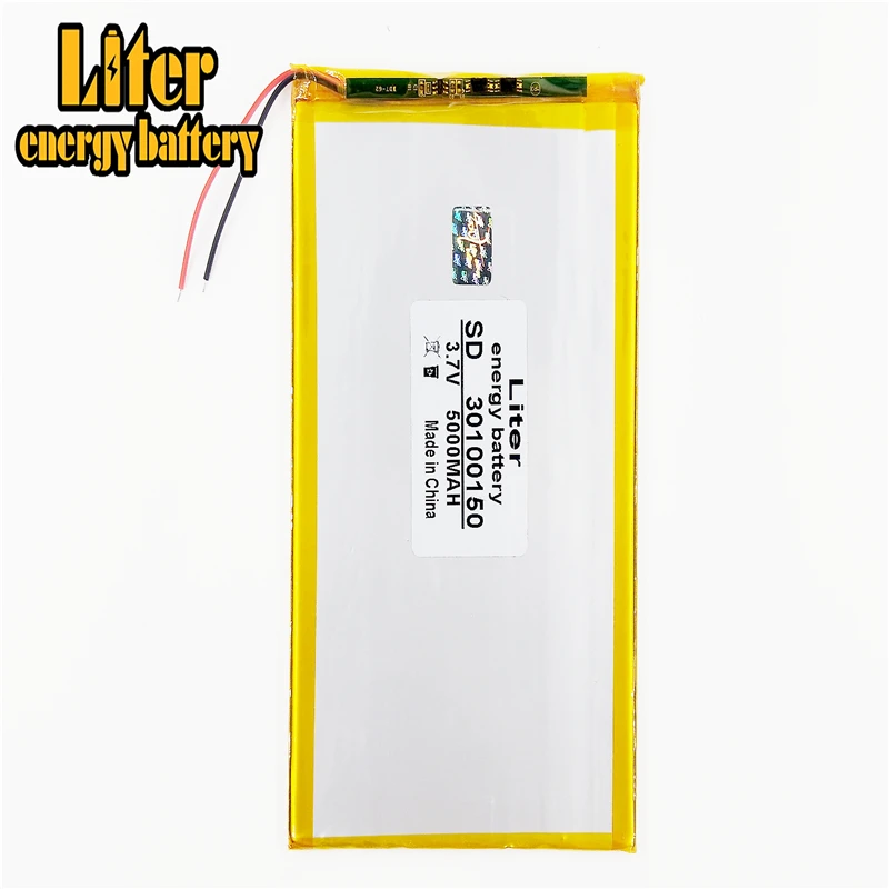 3,7 U,5000 mah 30100150 (polymer li-ion baterija) Litij-ionska baterija za tablet PC-8 cm 9 cm 10 cm Slika  2