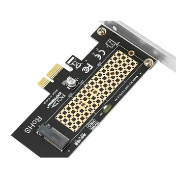 M. 2 M Ključ NVMe SSD NA адаптерной karticu PCIe X1 Podrška za PCI Express 3.0