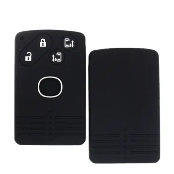 Silikonska guma torbica za ključ vozila torbica za kožni novčanik zaštitnik privjesku za Mazda 5 6 8 M8 CX-7 CX-9 smart-kartica 4 tipke daljinskog ključa