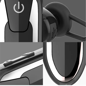 Slušalice D18 Bluetooth 5.0 Bežični 36 Sati, Music Vremena Slušalice za telefoniranje bez korištenja ruku s Mikrofonom za Oppo Xiaomi