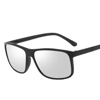 Novi Hot Prodaja Polarizirane Sunčane Naočale Muškarci Žene Klasične Četvrtaste Plastične Sunčane Naočale za vožnju Muške Modne Crne Nijanse UV400