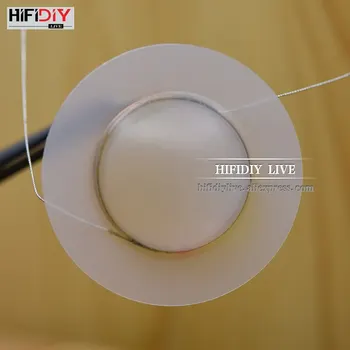 HIFIDIY LIVE 1 inch 25,4 mm i 25,5 mm Visokotonci Voice coil mliječno bijeli plastični kruti membrana Высокочастотный zvučnik Pribor za popravak, rezervni Dijelovi