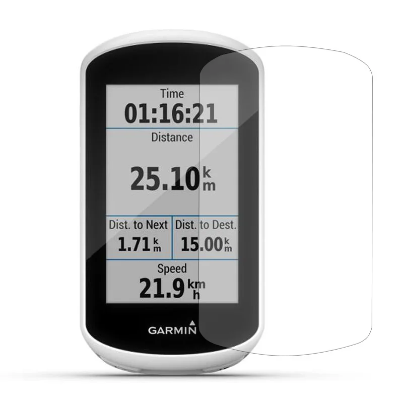 3 kom. PET Prozirna Zaštitna Navlaka Zaštitna Folija za Ekran za Garmin Edge Explore Bicikl GPS Računala Prijenosni Navigator Tracker Slika  0